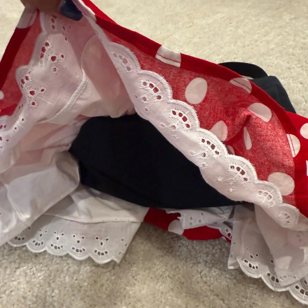 Disney Red and Black Crossbody Bag